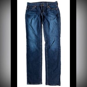 LUCKY JEANS skinny jean W/STRETCH Dark denim LOLITA size: 2 Actual 28x29 EUC!